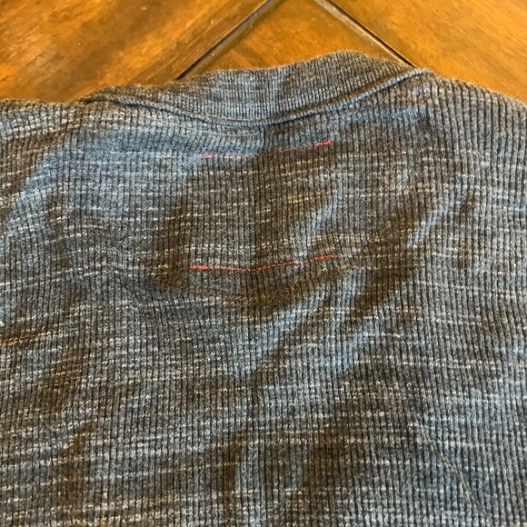 Banana Republic Men's Medium Gray Stripe Button Cardigan - Picture 6 of 6